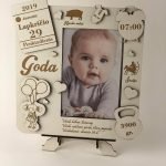 Metrikas vaikui su vieta nuotraukai