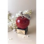 Keramikinis obuolys su paduku "Brangūs tėveliai"