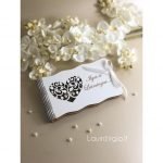 Vokelis pinigams vestuvių proga su širdele