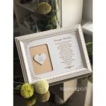 Rėmelis - padėka tėvams vestuvių proga