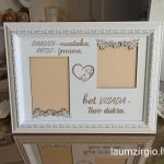 Rėmelis- dovana vestuvių proga nuo dukters vienam iš tėvelių