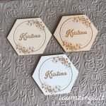 Vardinė stalo kortelė-magnetukas