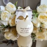 Graviruotas onikso obuoliukas Mamytei 11 cm