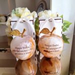 Graviruoti onikso obuoliukai tėveliams 9 cm