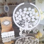 Palinkėjimų rėmelis su lapeliais