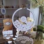 Palinkėjimų rėmelis su širdutėmis