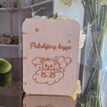 Palinkėjimų knyga su meškiuku