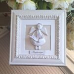 Keraminis paveikslas "Angelas sargas"