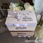 Krikštadėžė su zuikučiu