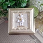 Keraminis angelas rėmelyje „Angelas sargas”