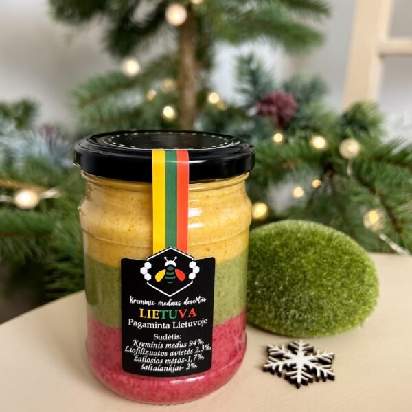 Kreminio medaus desertas „LIETUVA"