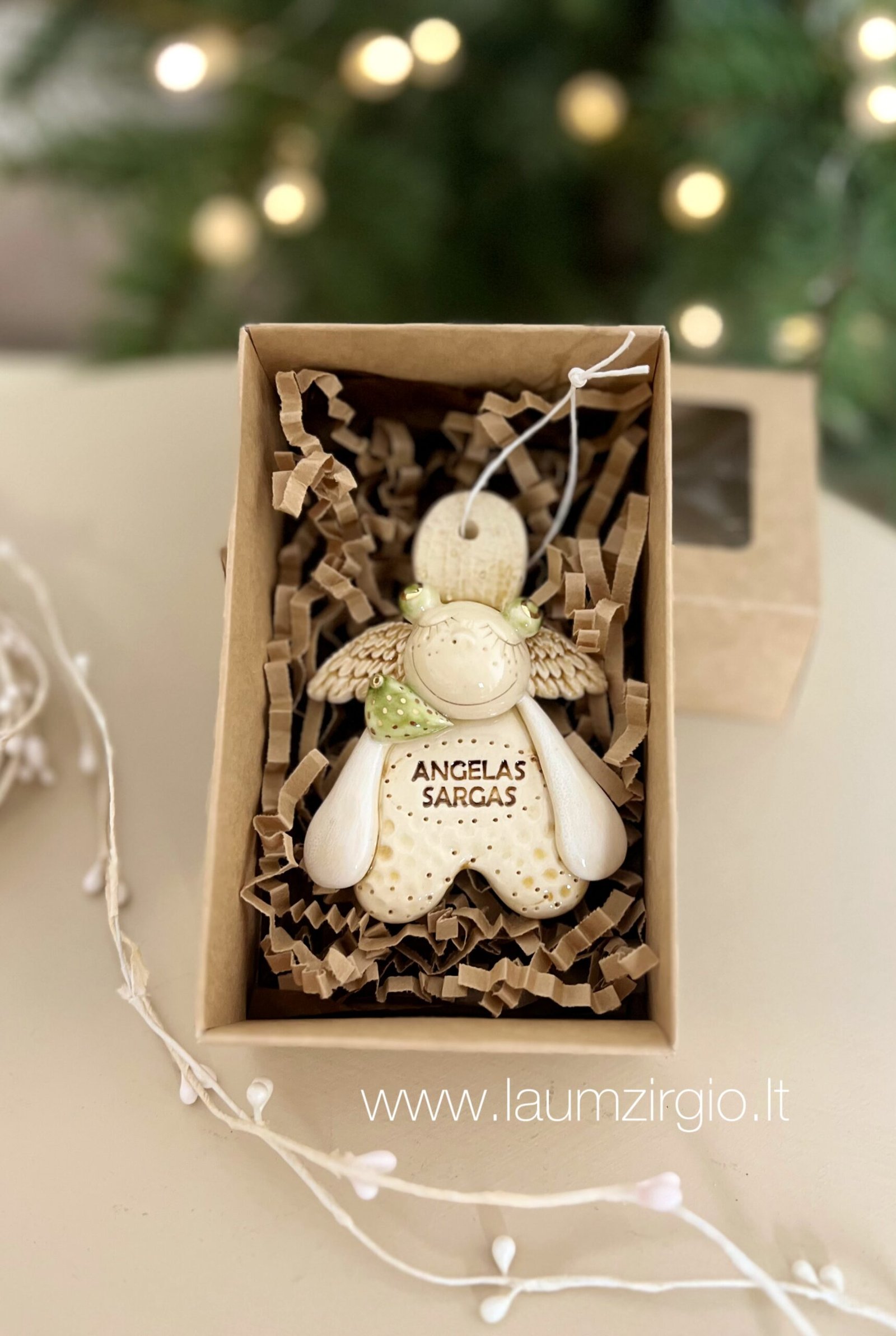 photo-output Keraminis angelas dėžutėje "Angelas sargas" - Image 1