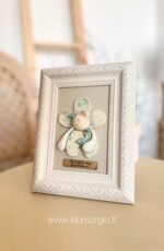 Keraminis angelas rėmelyje "Angelas sargas"