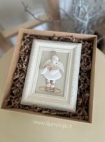 Keraminis angelas rėmelyje "Tegul saugo ir globoja" - Image 2