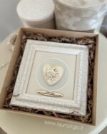 Keraminis paveikslas "Širdis su angeliuku" - Image 2