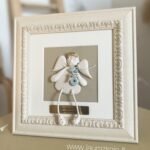 Keraminis paveikslas "Angelas saugotojas"