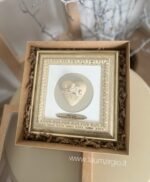 Keraminis paveikslas "Širdis su angeliuku" - Image 2