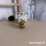 Graviruotas onikso obuolys 7 cm Su gimtadieniu