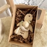 Keraminis angelas dėžutėje "Laimės nešėjas"