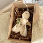 Keraminis angelas dėžutėje "Šeimos globėjas"