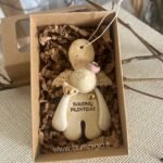 Keraminis angelas dėžutėje "Angelas sargas"