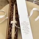 Krikšto žvakė su dėžute