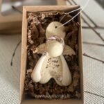 Keraminis angelas dėžutėje "Šeimos globėjas"