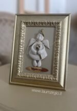 Keraminis angelas rėmelyje „Angelas sargas"