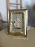 Keraminis angelas rėmelyje „Angelas sargas"