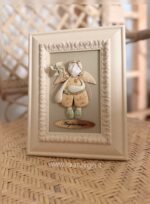 Keraminis angelas rėmelyje „Angelas sargas"